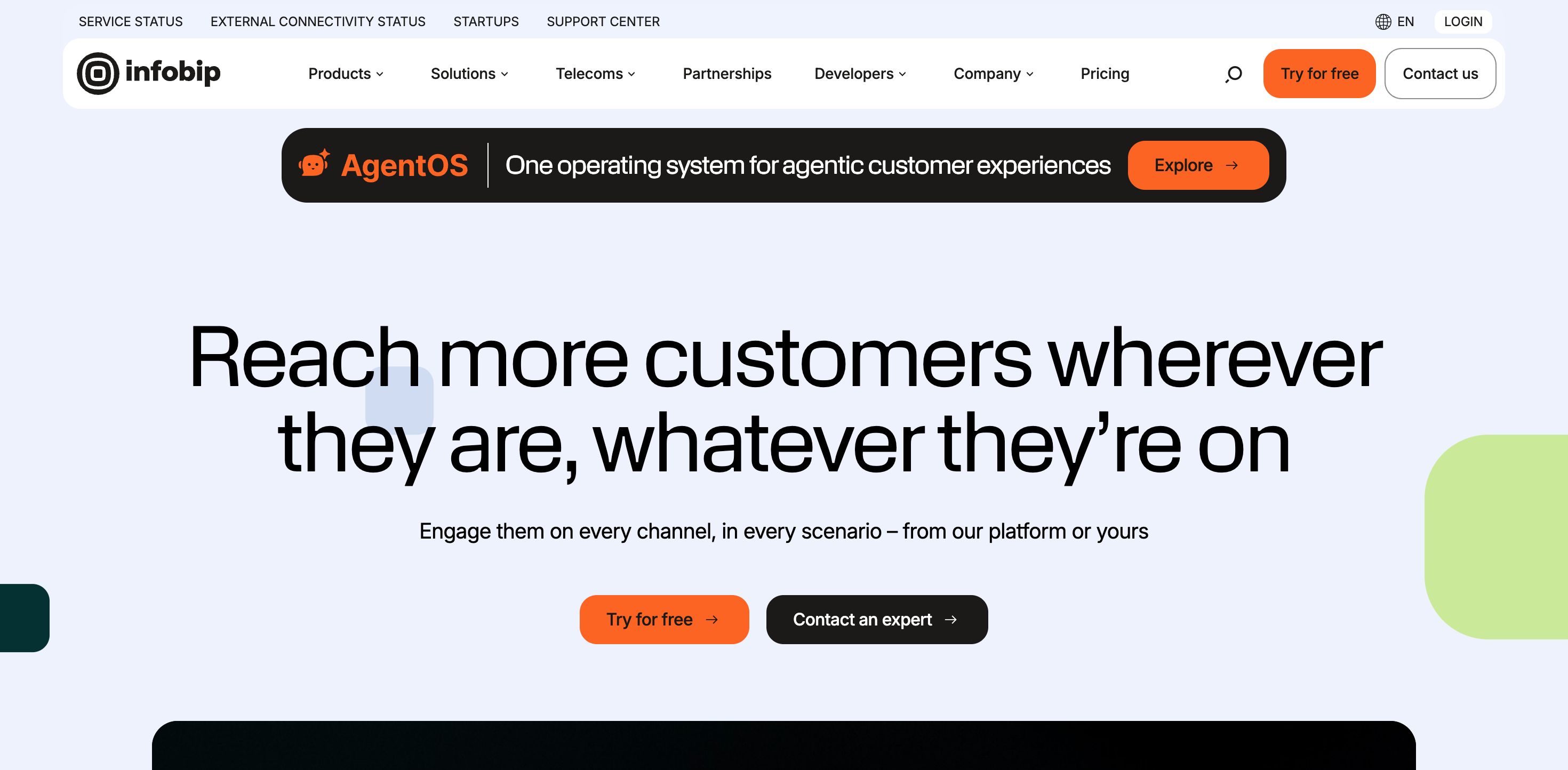 Homepage — Infobip
